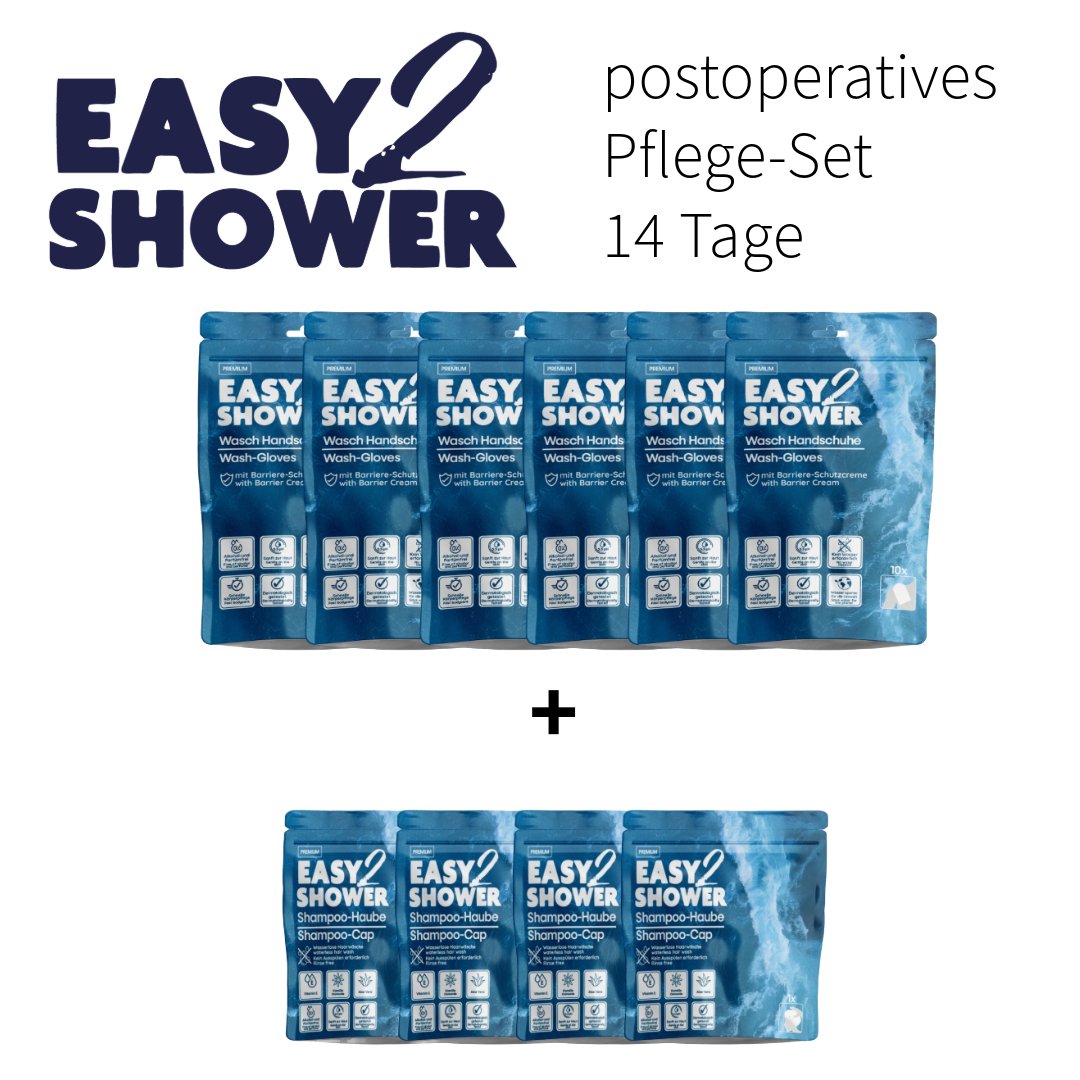 Easy2Shower postoperatives Pflege-Set 14 Tage Easy2Shower postoperatives Pflege-Set 14 Tage