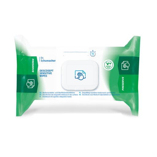 DESCOSEPT SENSITIVE WIPES 60 Tücher (9 Stück)