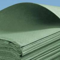 Handtücher - grün - 1-lagig - 25 x 23 cm 20 x 250 Stück im Karton - Zickzack-Falz