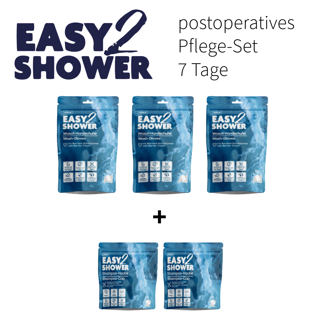 Easy2Shower postoperatives Pflege-Set 7 Tage  Easy2Shower postoperatives Pflege-Set 7 Tage
