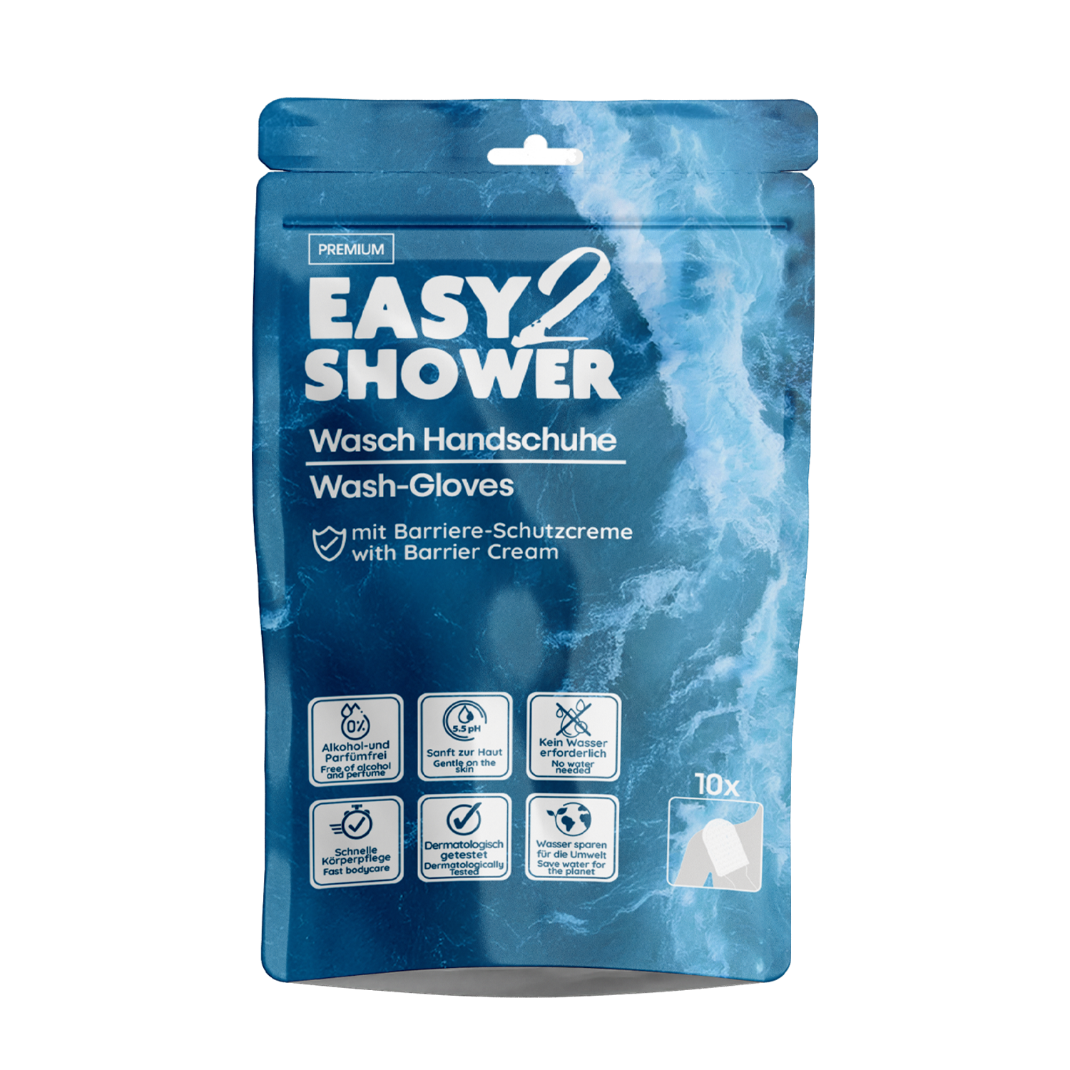 Easy2Shower Wasch Handschuhe