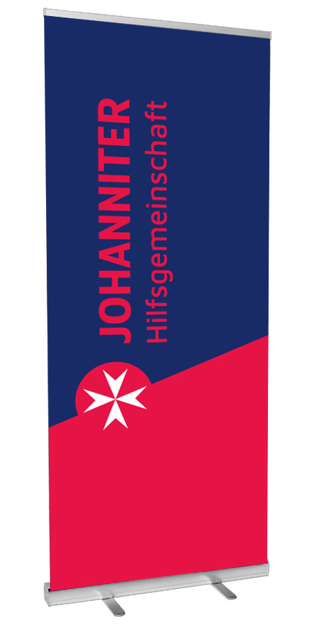 Roll-Up Johanniter-Hilfsgemeinschaft