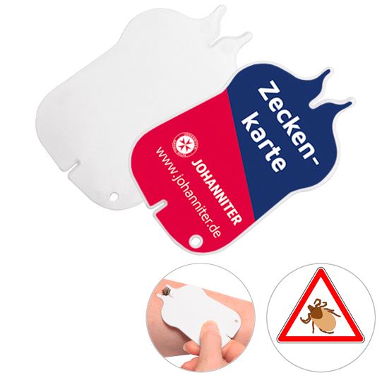 Zeckenkarte Zeckenentferner JUH (25 Stück)