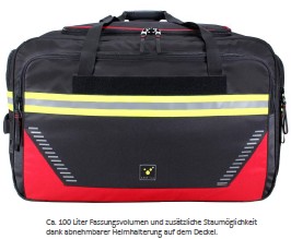 RAGBAG EVO Bekleidungstasche (schwarz/rot)