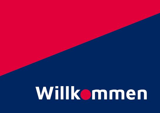 Fussmatte Logomatte / Fußmatte „Willkommen“
