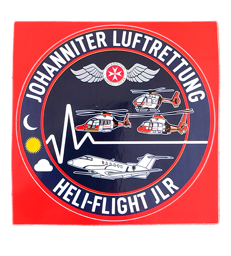 Aufkleber Fan-Patch Heli-Flight JLR