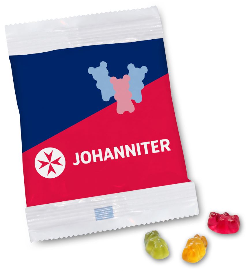 Unbena5nnt Gummibärchen GmbH/Seniorenhäuser (100 Stück)