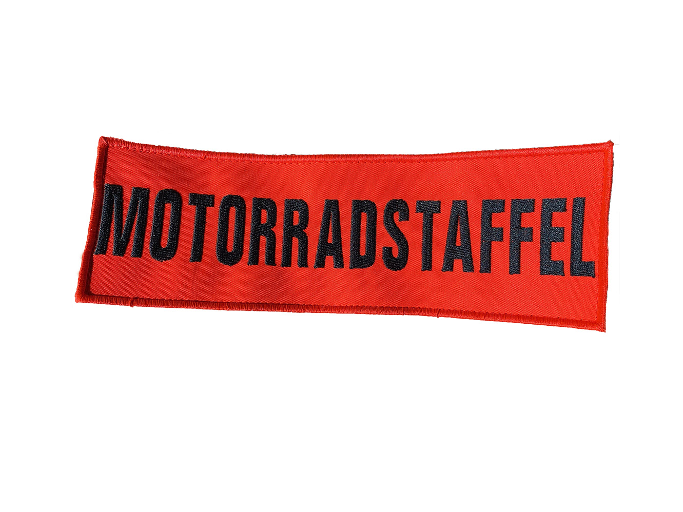 Motorradstaffel Rückenschild "Motorradstaffel" für Motorradkombi "Neues Modell"