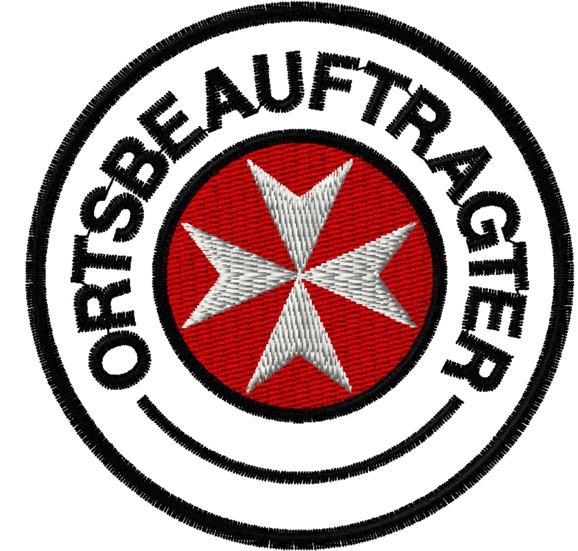 Fachdienstabzeichen Betreuungsdienst - 8cm Klettabzeichen Für Einsatzkräfte